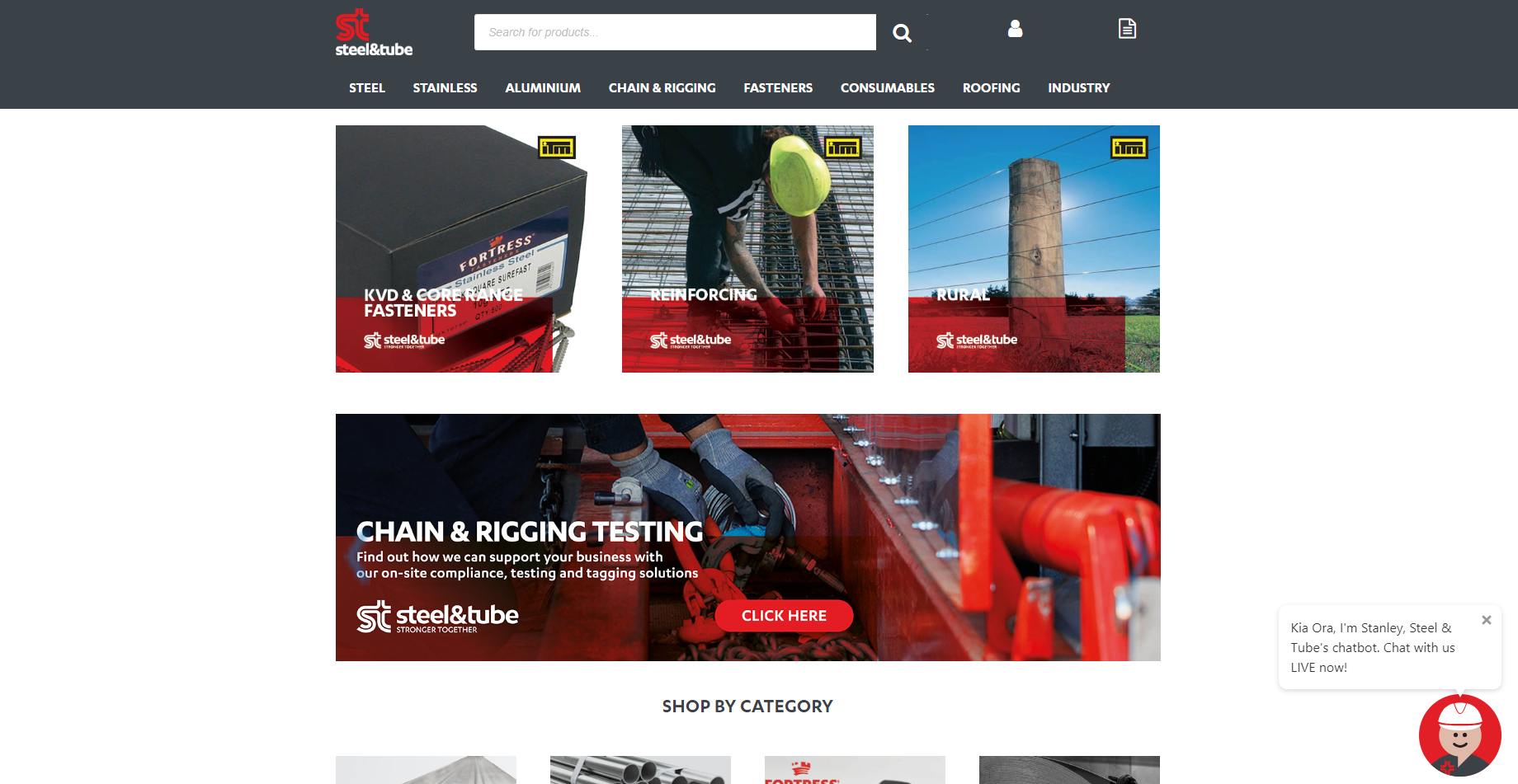 Webshop Home