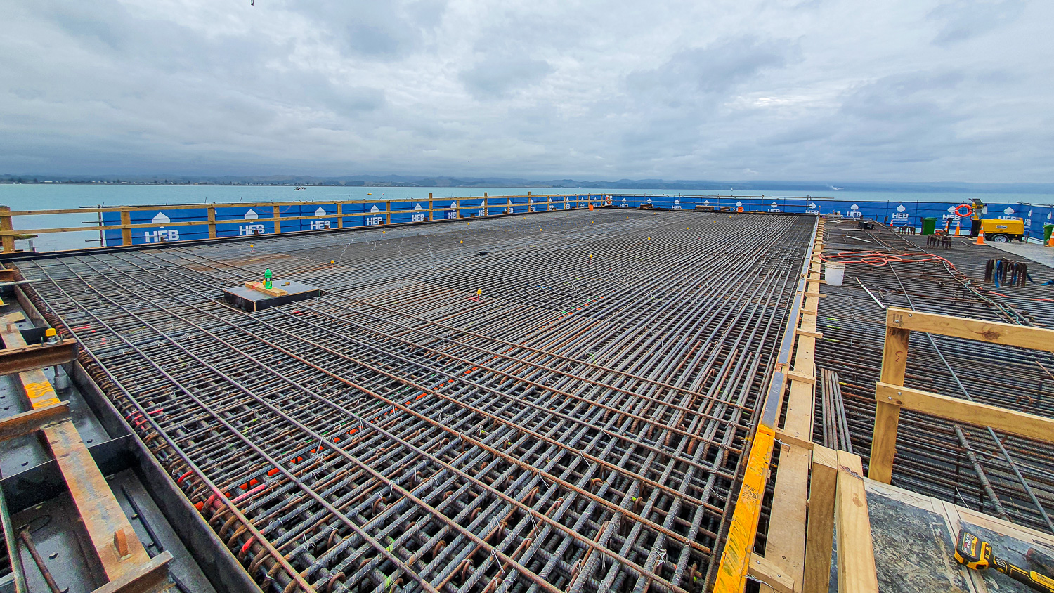 HEB construction of Napier Port